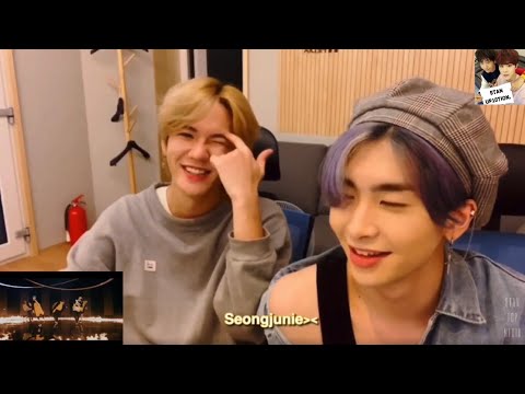 [ENG SUB] UP10TION(업텐션) Hwanhee & Xiao react to MCND's 'nanana' MV (VLIVE CUT)