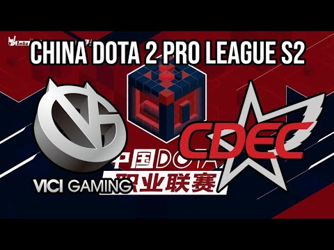 Vici Gaming vs CDEC | Bo3 | China Dota2 Professional League Season 2