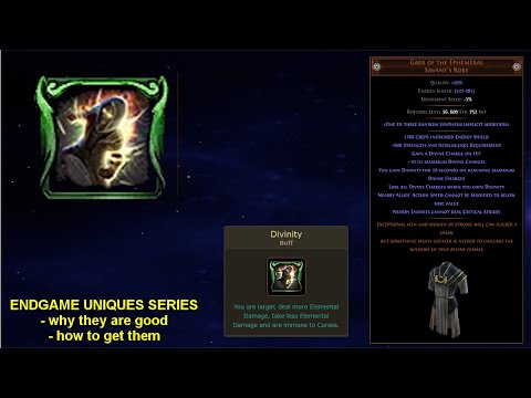Endgame Uniques - Garb of the Ephemeral - Why It's Good And How To Use It - Path of Exile POE