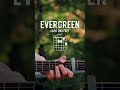 Evergreen Richy Mitch & The Coal Miners Caamp Guitar Tutorial // Evergreen Guitar Lesson
