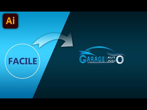 Tuto détaillé comment créer un logo pas à pas sur Illustrator pour débutant