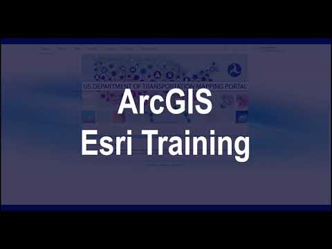ArcGIS Online Login and Esri Training Instructions