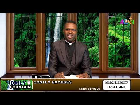 DAILY FOUNTAIN DEVOTIONAL FOR APRIL 1, 2020 - VICTOR OSITADINMA NVENE