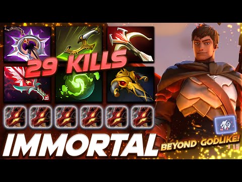 Dragon Knight Immortal Rank BEYOND GODLIKE 29 KILLS - Dota 2 Pro Gameplay [Watch & Learn]