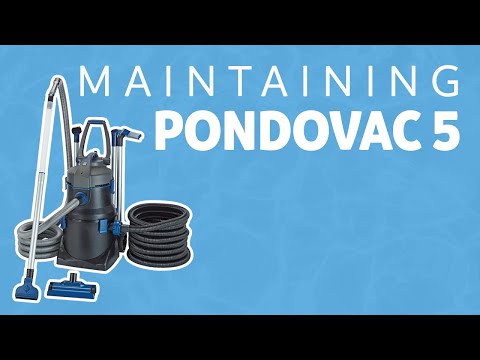 How to Maintain the Oase PondoVac 5 pond vacuum | Tips for Cleaning & Caring for your PondoVac 5