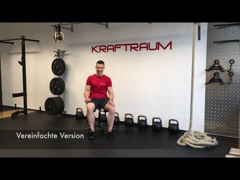 Übung "Sitzende Taube"