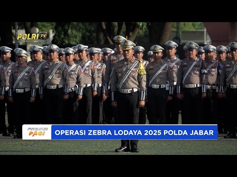 POLDA JAWA BARAT GELAR OPERASI ZEBRA LODAYA 2025 JELANG NATARU