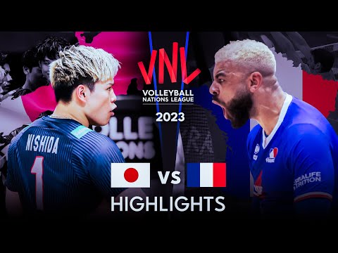 LEGENDARY MATCH | JAPAN vs FRANCE | Men's VNL 2023