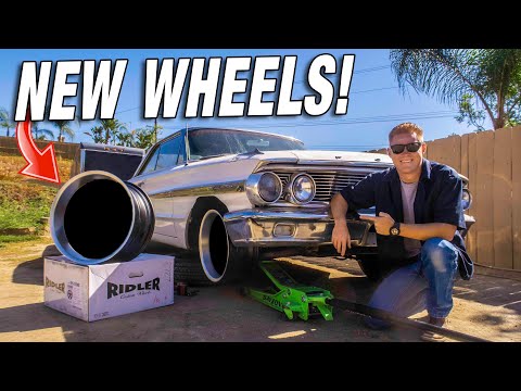 My Galaxie Gets a NEW SET OF WHEELS!