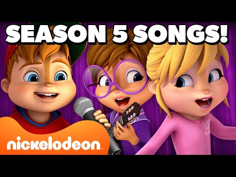 EVERY Song From ALVINN!!! AND THE CHIPMUNKS Season 5! ???? Part 1 | Nickelodeon Cartoon Universe