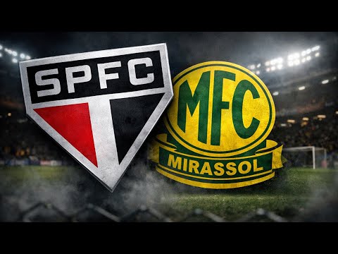 O São Paulo foi dominado em Mirassol