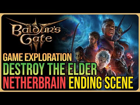 Destroy the Elder Brain Baldur's Gate 3 Ending