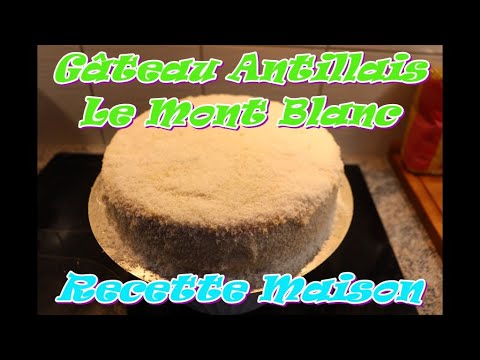 Gâteau antillais le Mont Blanc *recette maison* @lifeofbt1983