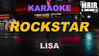 Download lagu LISA - ROCKSTAR KARAOKE Instrumental With Lyrics mp3