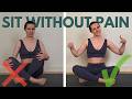 Sit Cross Legged Without Pain 7 Minute Follow Along Stretch Beginner Friendly