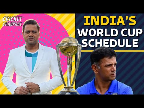What's INDIA's Schedule in CWC '23? | Cricket Chaupaal