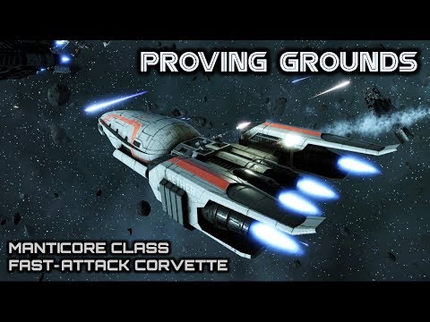 Battlestar Galactica: Manticore Class Corvette - Deadlock Proving Grounds - Spacedock