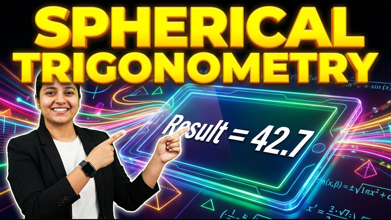 Spherical Trigonometry Interactive Calculator