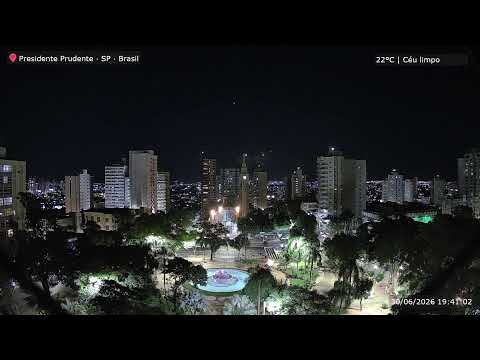🔴 LIVE | Presidente Prudente - SP, Brazil | City Cam