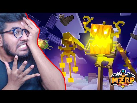 RANDOMIZED - WHAT THE HELL CREEPY SCARY HEADED GHOST IN MZRP MINECRAFT TROLL SERIES | PRAY FOR MZRP | RANDOMIZED
