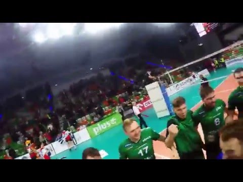 Cuprum Lubin - BBTS Bielsko-Biała - ostatnia akcja meczu