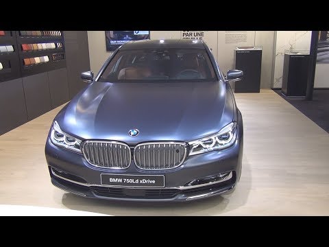 BMW 740Ld xDrive 400 hp Limousine Exclusive (2017) Exterior and Interior in 3D