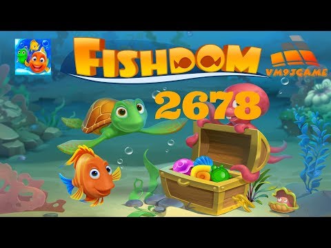 Fishdom HARD level 2678 (iOS, Android)