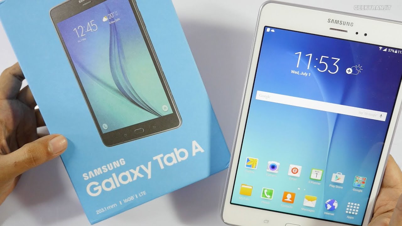 Samsung Galaxy Tab A - 8" 4G Tablet Unboxing & Overview