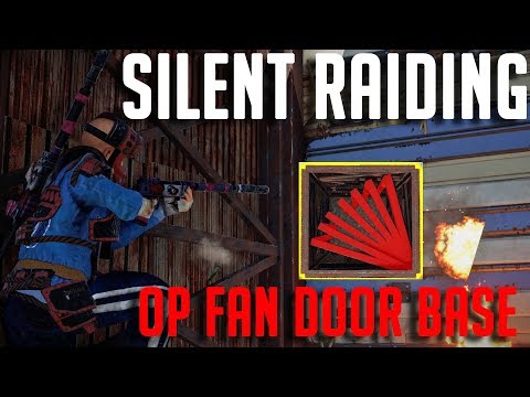 VANILLA RUST | SILENT RAIDING OP FAN DOOR BASE (#10)