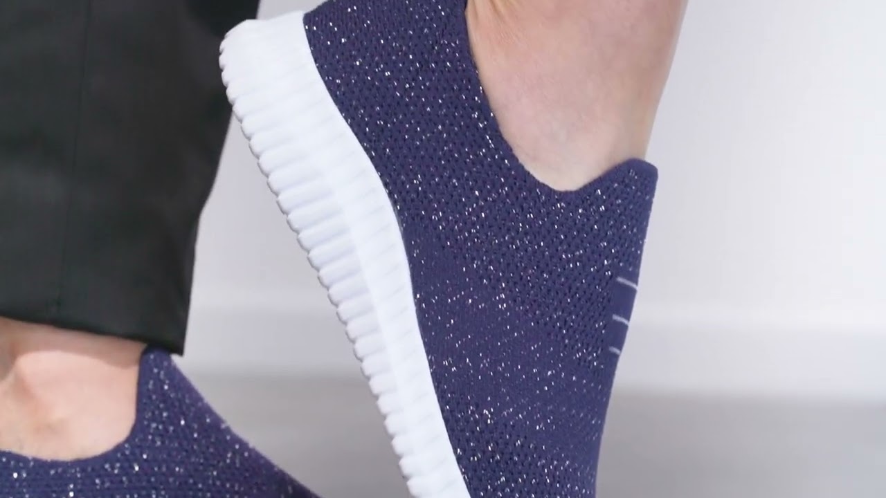 Chaussures médicales bleu marine femme