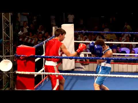 Incontro di pugilato della Nazionale Italiana - Bucsa  VS De Rosa