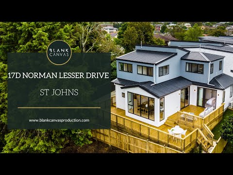 17D Norman Lesser Drive, St Johns, Auckland, 4 Bedrooms, 3 Bathrooms, Townhouse