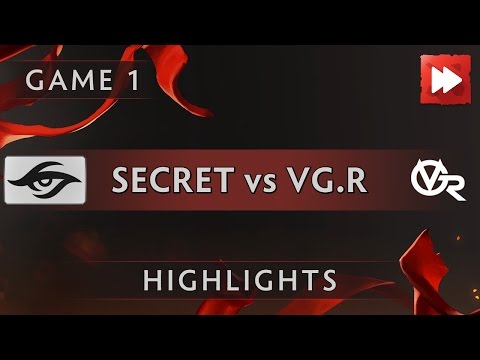 Team Secret vs Vici Gaming Reborn [Game 1] The International 2016 Group Stage - Dota Highlights