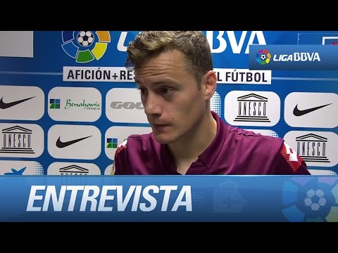 Oriol Riera: "Es un gol que vale un empate importante para nosotros"