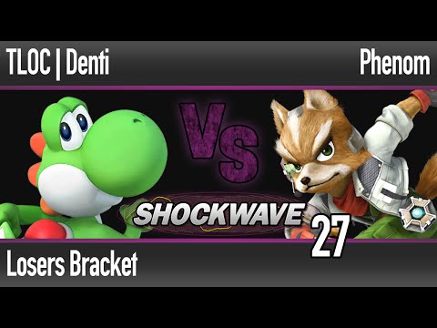 SW 27 Wii U - TLOC | Denti (Yoshi) vs Phenom (Fox) - Losers Bracket