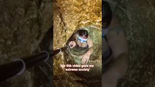 Absolutely not 😰#crazy #viral #scary #caving  #underwater #diving #snorkling #anxiety #reels #fyp