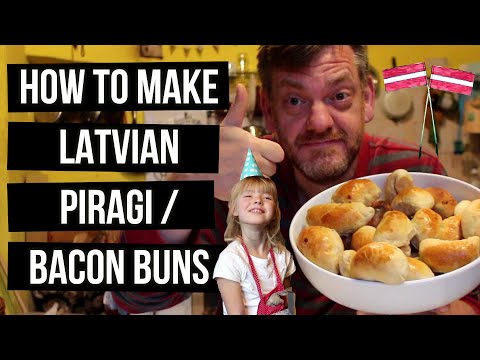 Latvian Piragi - Super Tasty Snacks Everyone Needs! How To