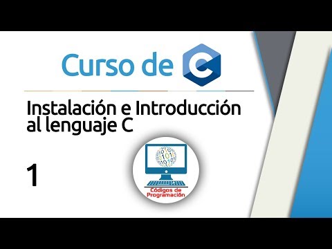 Curso de C y C 1 Instalación e Introducción al lenguaje C