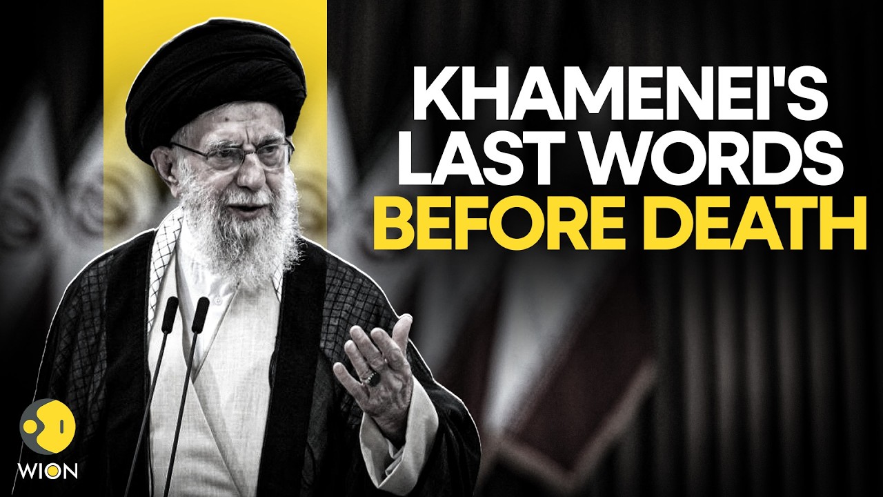 US-Iran War: What Were Supreme Leader Ali Khamenei Last Words Before Death? | WION Originals