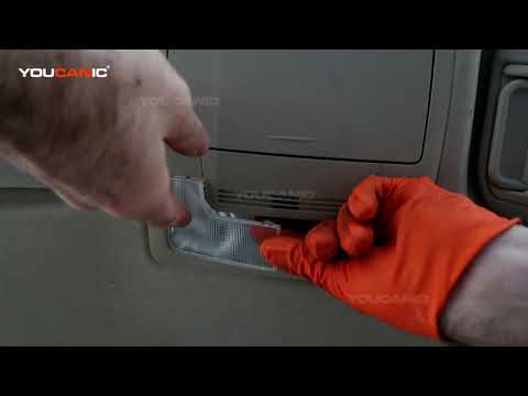 2012-2017 Toyota Camry XV50 Map and Dome Light Replacement