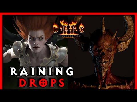 Fire Wall MELTS TZ Andy and Meph, Dozens of Hours Drop Highlights - Diablo 2 Resurrected