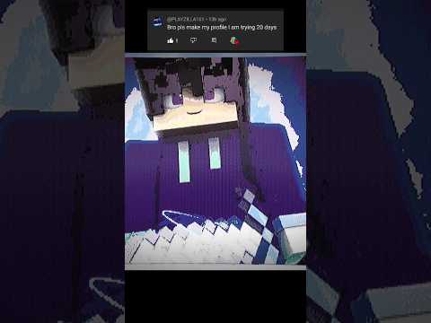 Relaxing Minecraft Parkour - Satisfying Minecraft Profile Pixel Art ( PPL Request YT ) Part 1,198