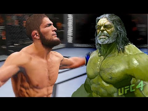 UFC4 | Khabib Nurmagomedov vs. Old Hulk (EA sports UFC 4)