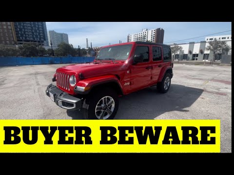 BUYER BEWARE Jeep Wrangler Turbo