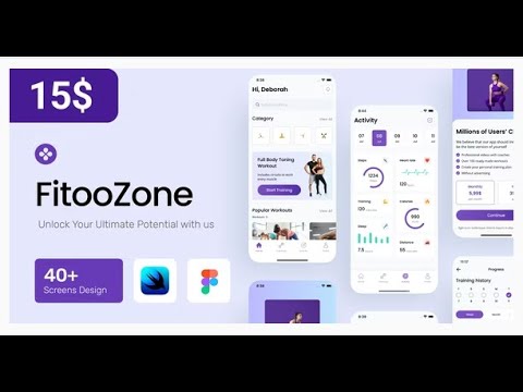 FitooZone AppIOS UI Kit Swift UI