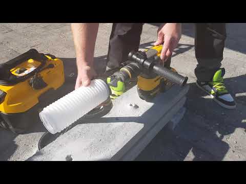 Система пилеудаления DeWALT для перфораторов SDS-Plus и шуруповертов