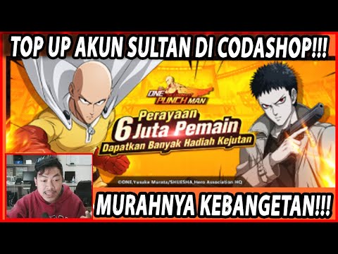 🔥🔥TOP UP KELAS SULTAN & BUKA TAS AKUN GIBAHAN SULTAN S017- ONE PUNCH MAN:The Strongest
