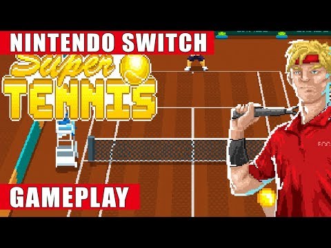 Super Tennis Nintendo Switch Gameplay