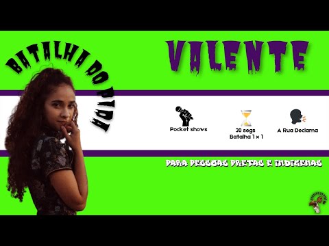 BATALHA DE PRETO - VALENTE POCKET SHOW