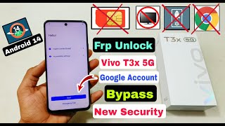 Vivo T3x 5g Frp Bypass Android 14 | Latest Security | Vivo T3x 5g Frp/Google Account Bypass 2024 |